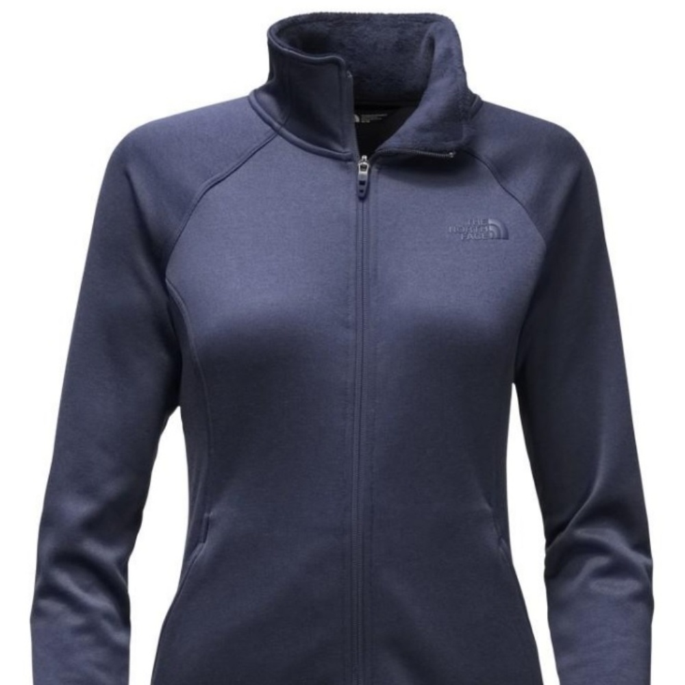 North Face Agave Fleece Jacket Full Zip Up